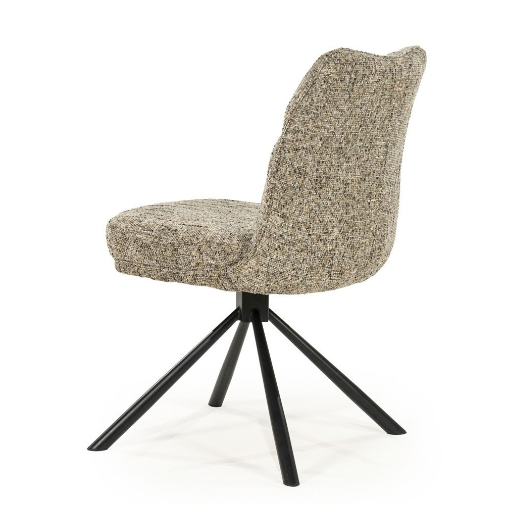FERRE DINING CHAIR TAUPE  64X50X88CM - Image 2