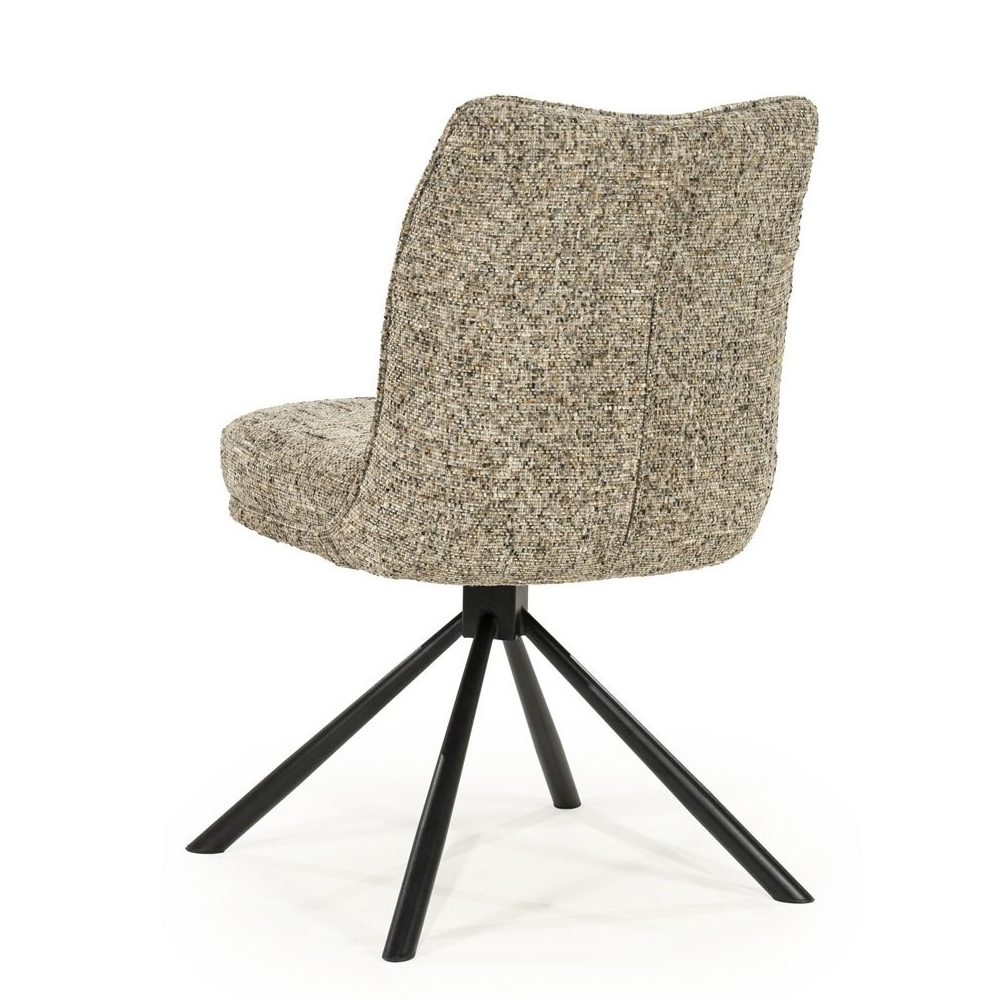 FERRE DINING CHAIR TAUPE  64X50X88CM - Image 5