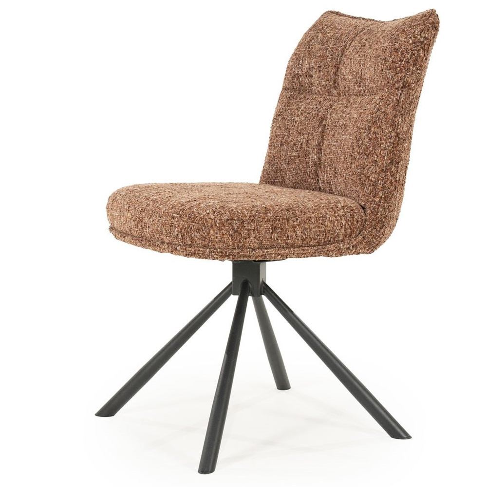 FERRE DINING CHAIR BURGUNDY 64X50X88CM - Image 5