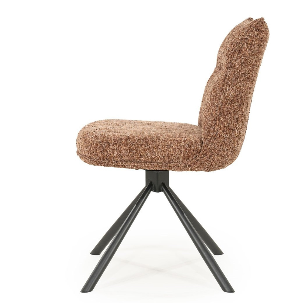 FERRE DINING CHAIR BURGUNDY 64X50X88CM - Image 6