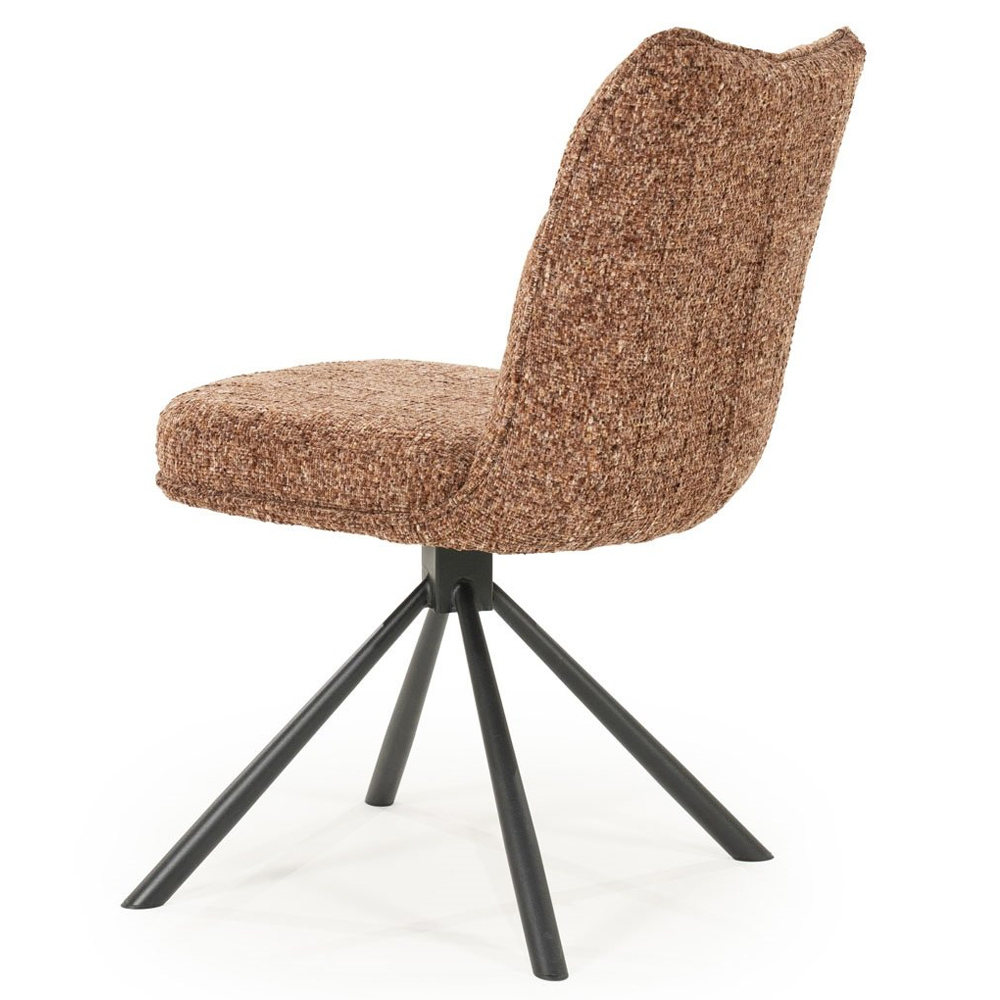 FERRE DINING CHAIR BURGUNDY 64X50X88CM - Image 4