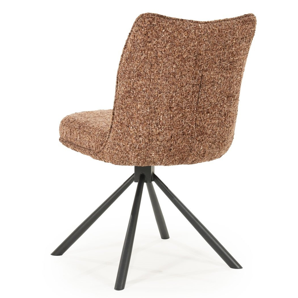 FERRE DINING CHAIR BURGUNDY 64X50X88CM - Image 3