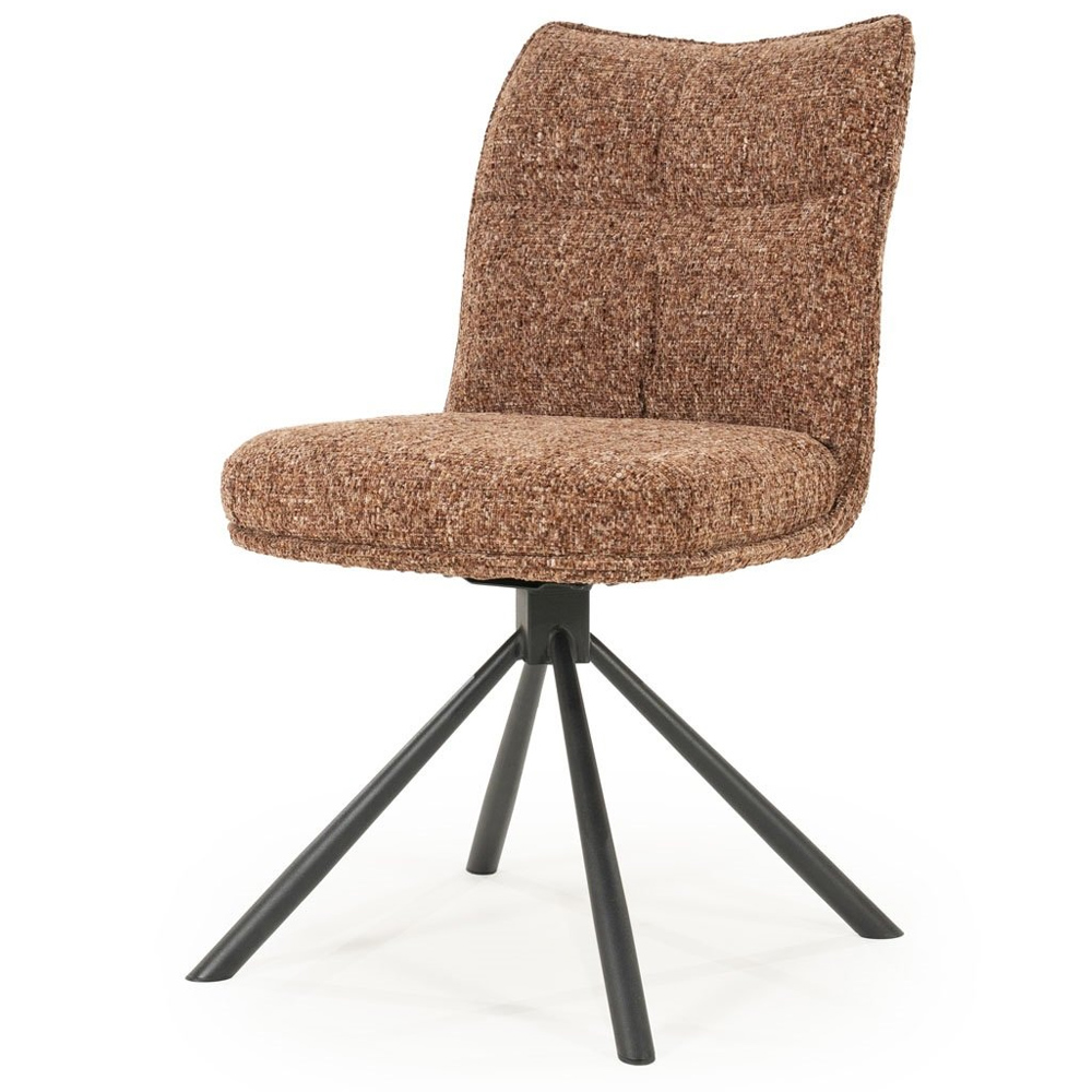 FERRE DINING CHAIR BURGUNDY 64X50X88CM