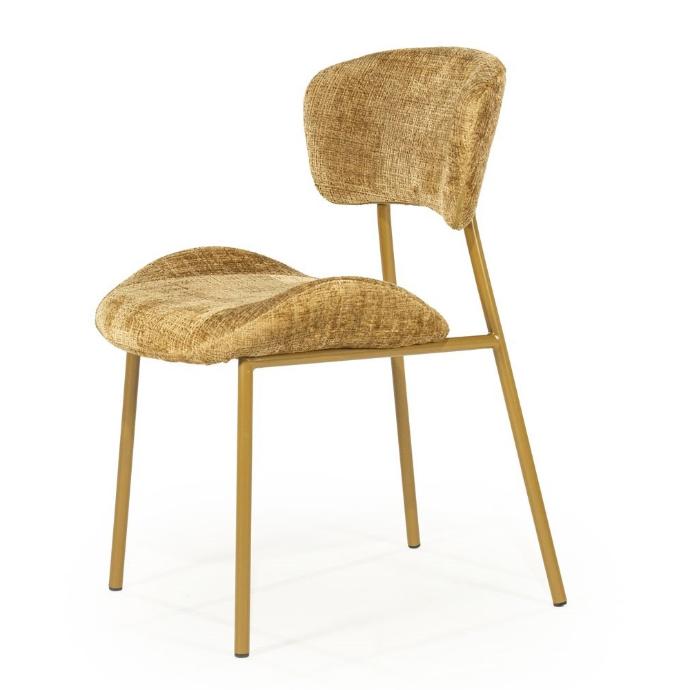 DARE DINING CHAIR MUSTARD 60X51X87CM - Image 6