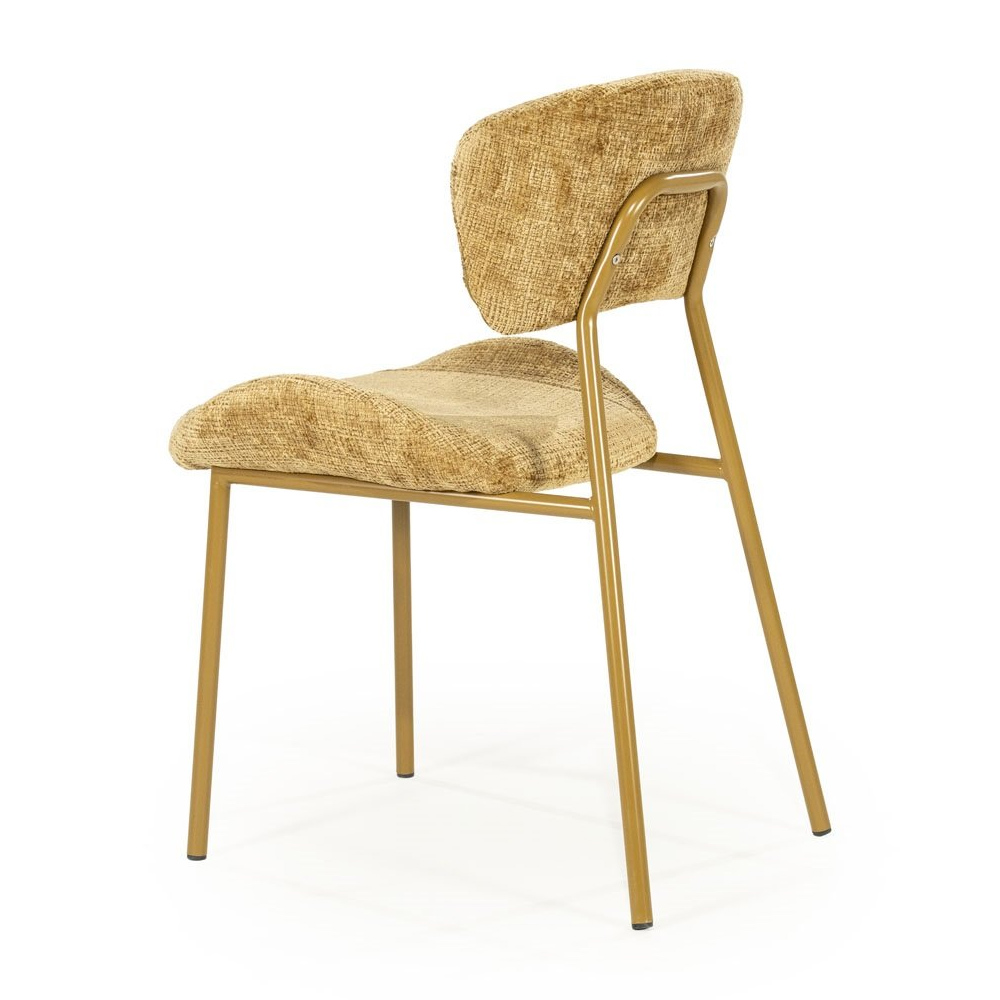 DARE DINING CHAIR MUSTARD 60X51X87CM - Image 4