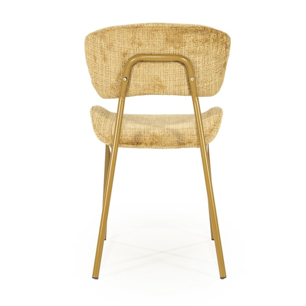 DARE DINING CHAIR MUSTARD 60X51X87CM - Image 2