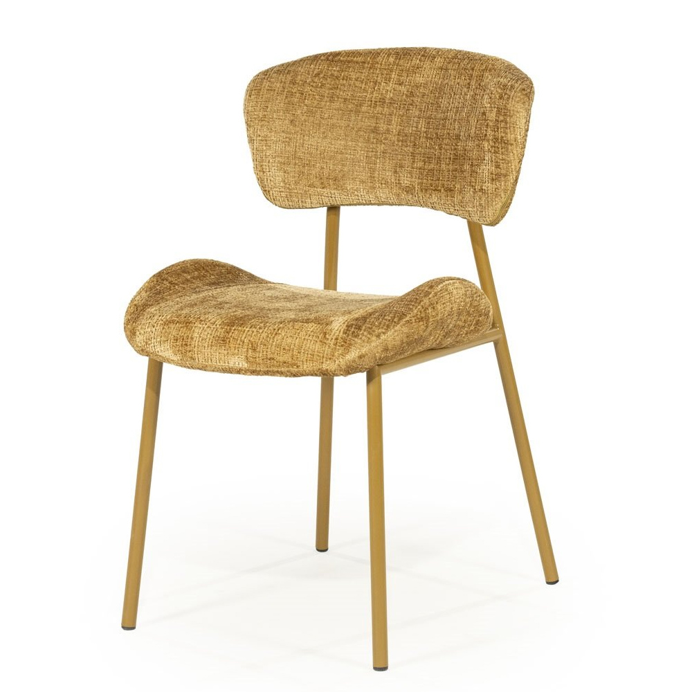 DARE DINING CHAIR MUSTARD 60X51X87CM