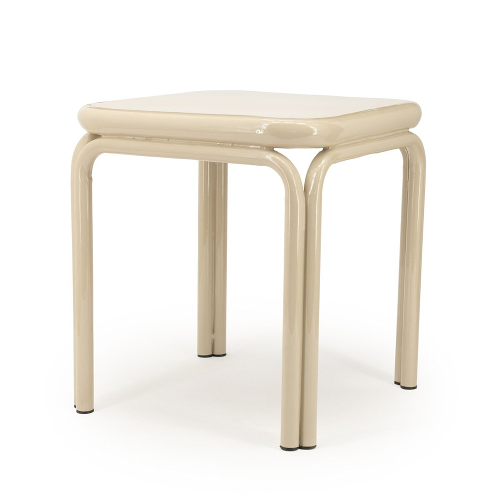 SIDE TABLE ZILO BEIGE 43X43X45CM - Image 2