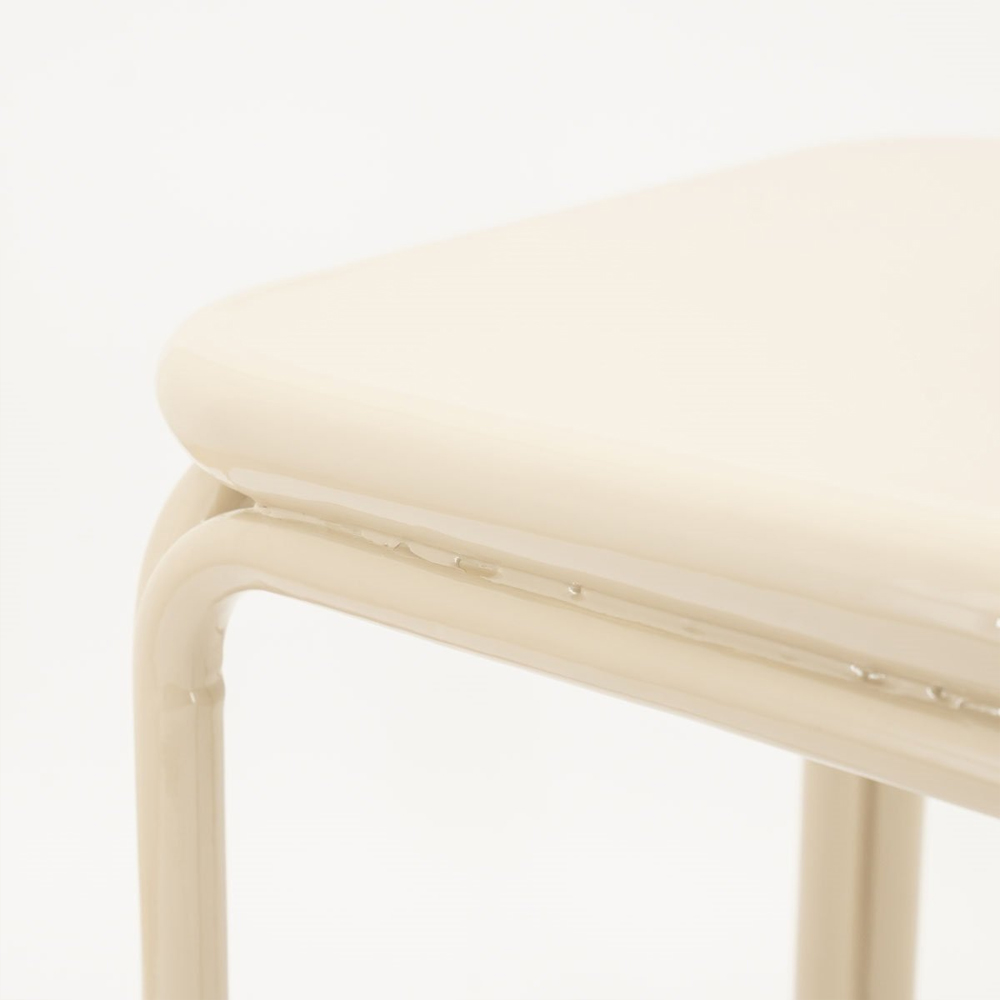 SIDE TABLE ZILO BEIGE 43X43X45CM - Image 4