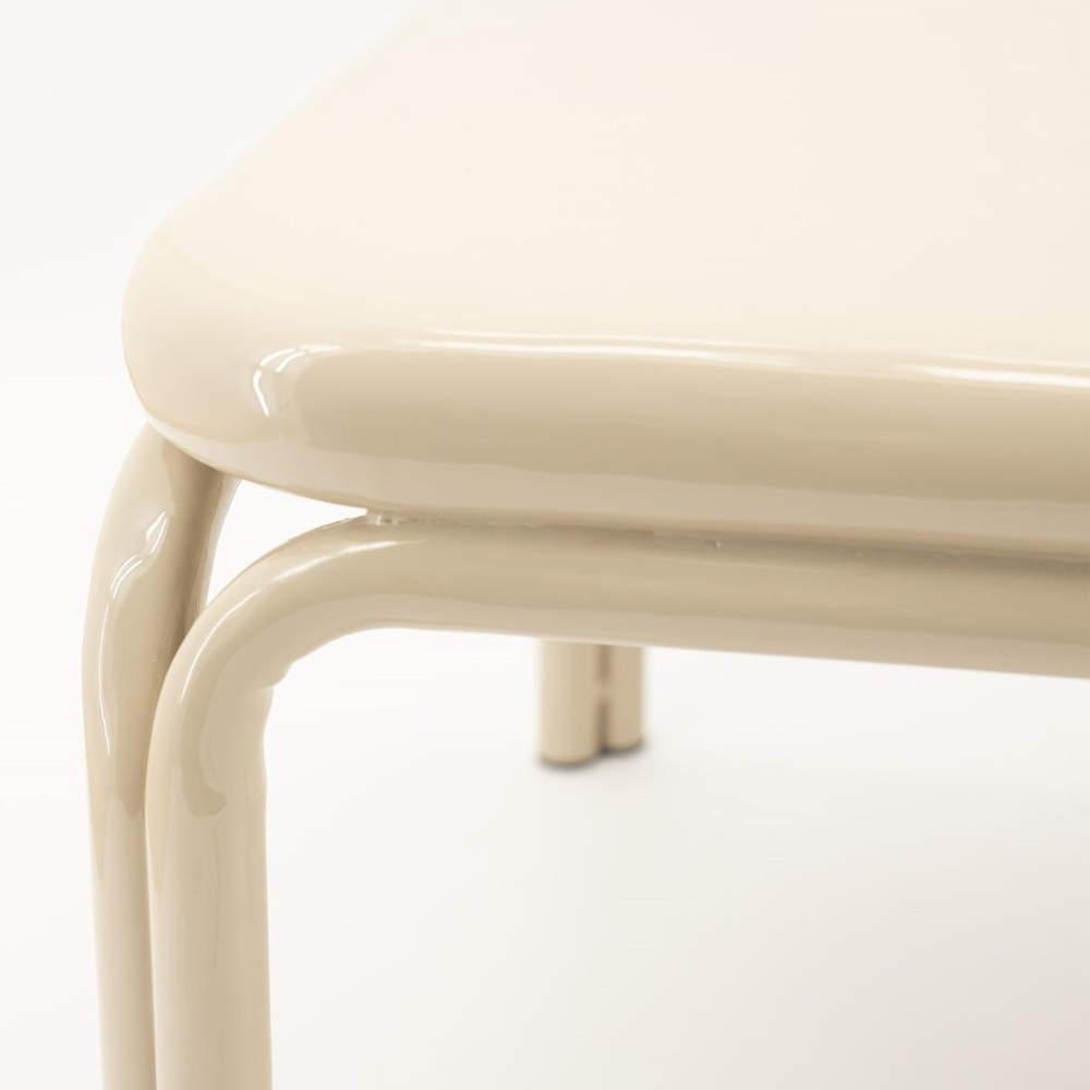 COFFEE TABLE ZILO BEIGE 63X63X35CM - Image 2