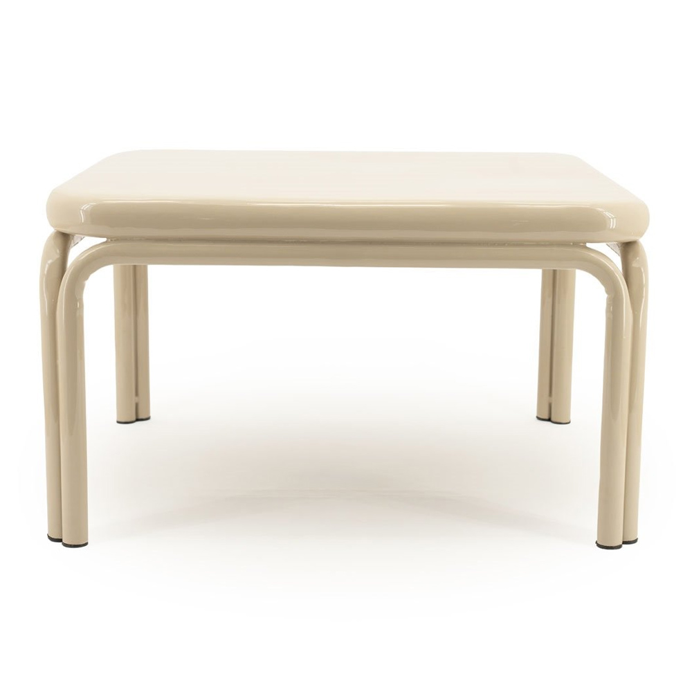 COFFEE TABLE ZILO BEIGE 63X63X35CM
