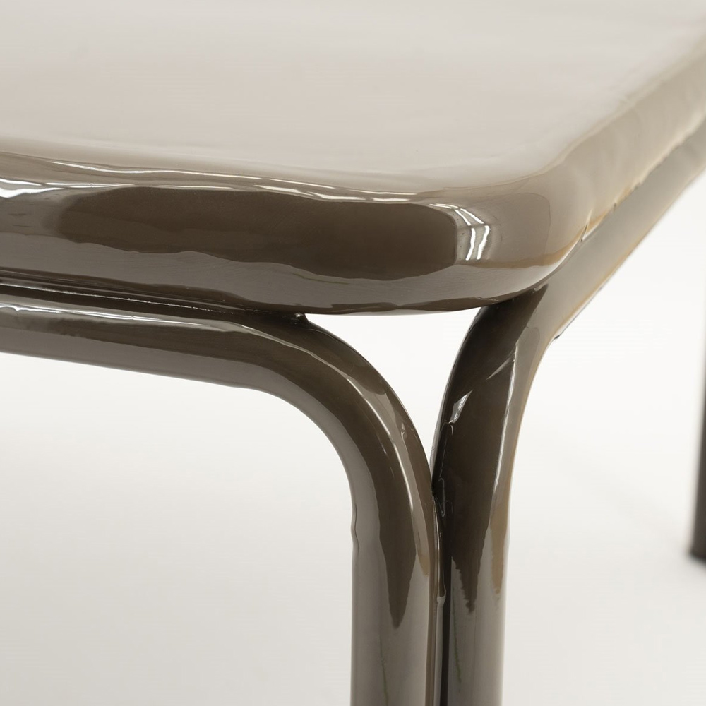 COFFEE TABLE ZILO DARK BROWN 63X63X35CM - Image 2