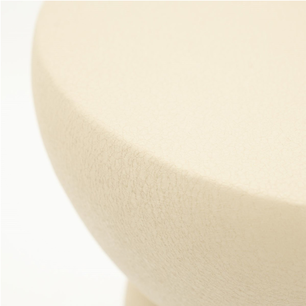 KERUN BEIGE SIDE TABLE 35X35X47CM - Image 5