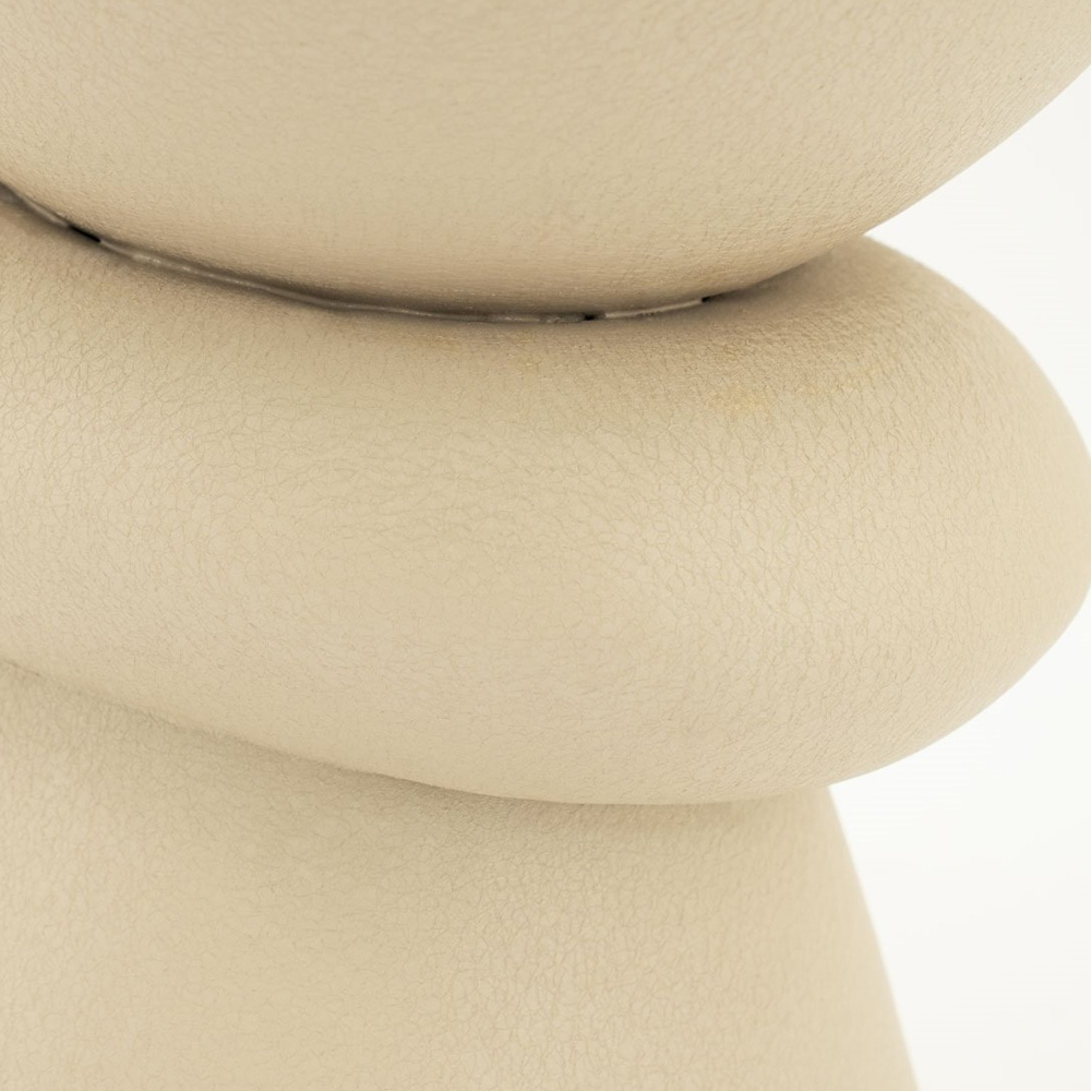 KERUN BEIGE SIDE TABLE 35X35X47CM - Image 7