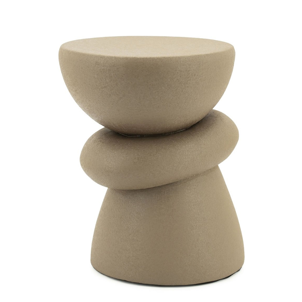 KERUN SIDE TABLE BROWN 35X35X47CM - Image 5