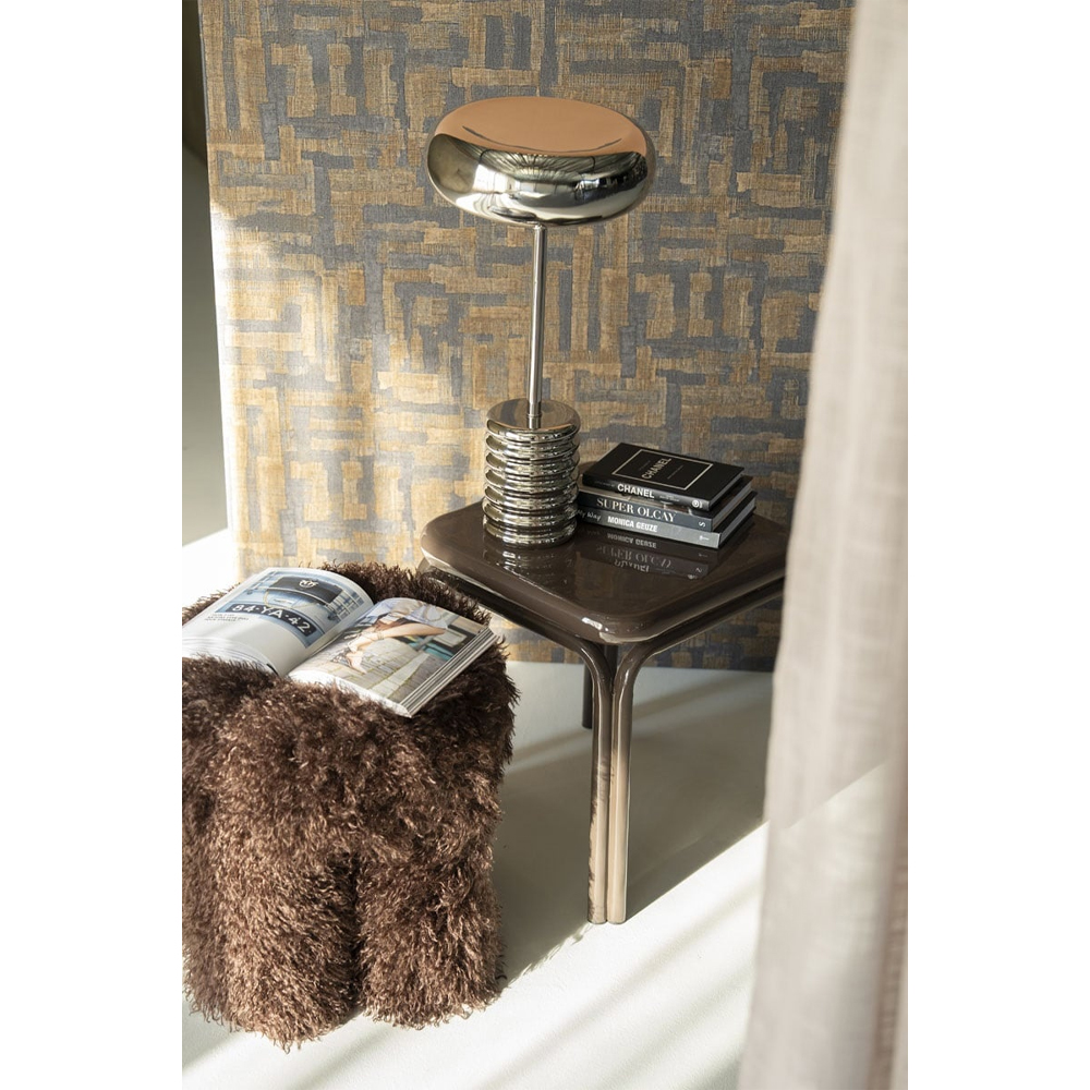 TABLE LAMP CHROMEO 29X29X46CM - Image 2