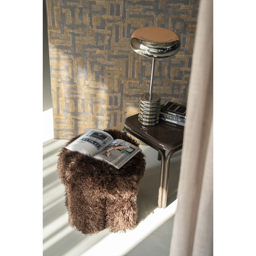 TABLE LAMP CHROMEO 29X29X46CM - Image 4