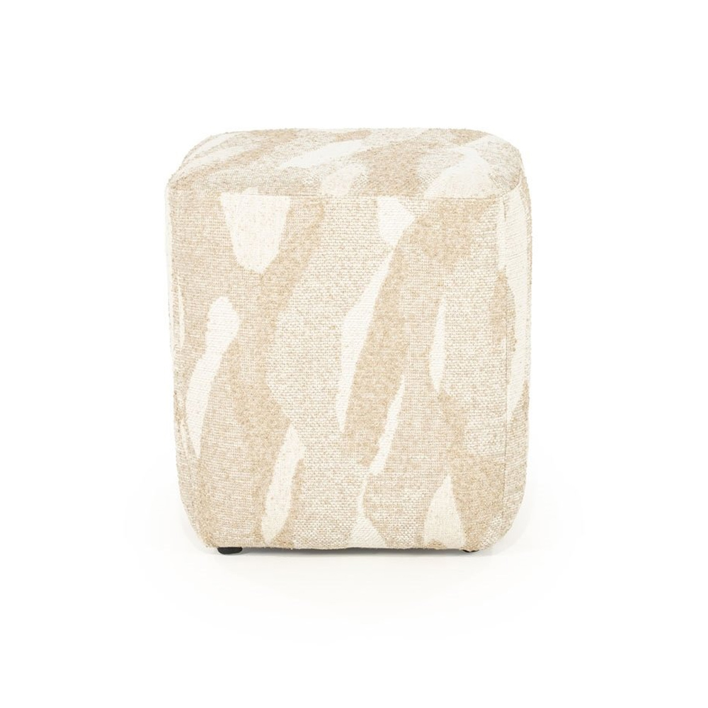 RYTM POUF SMALL BEIGE 43X43X46CM