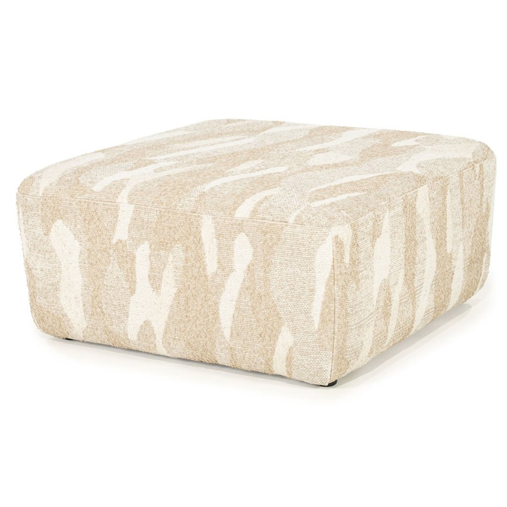 RYTM POUF LARGE BEIGE 70X70X34CM - Image 4
