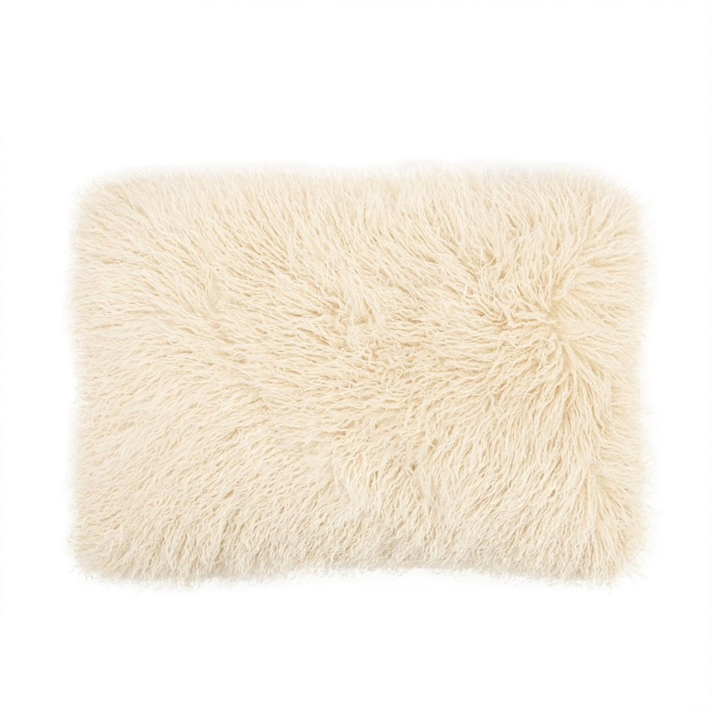 PILLOW DOODLY BEIGE 60X40X13CM