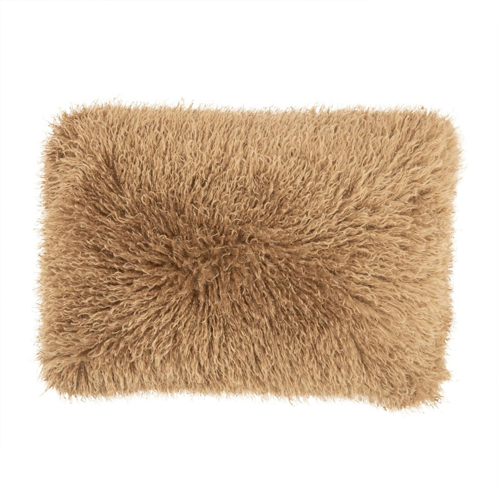 PILLOW DOODLY TAUPE 60X40X13CM