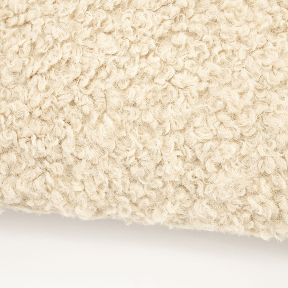 TEDDY PILLOW BEIGE 45X45X12CM - Image 2