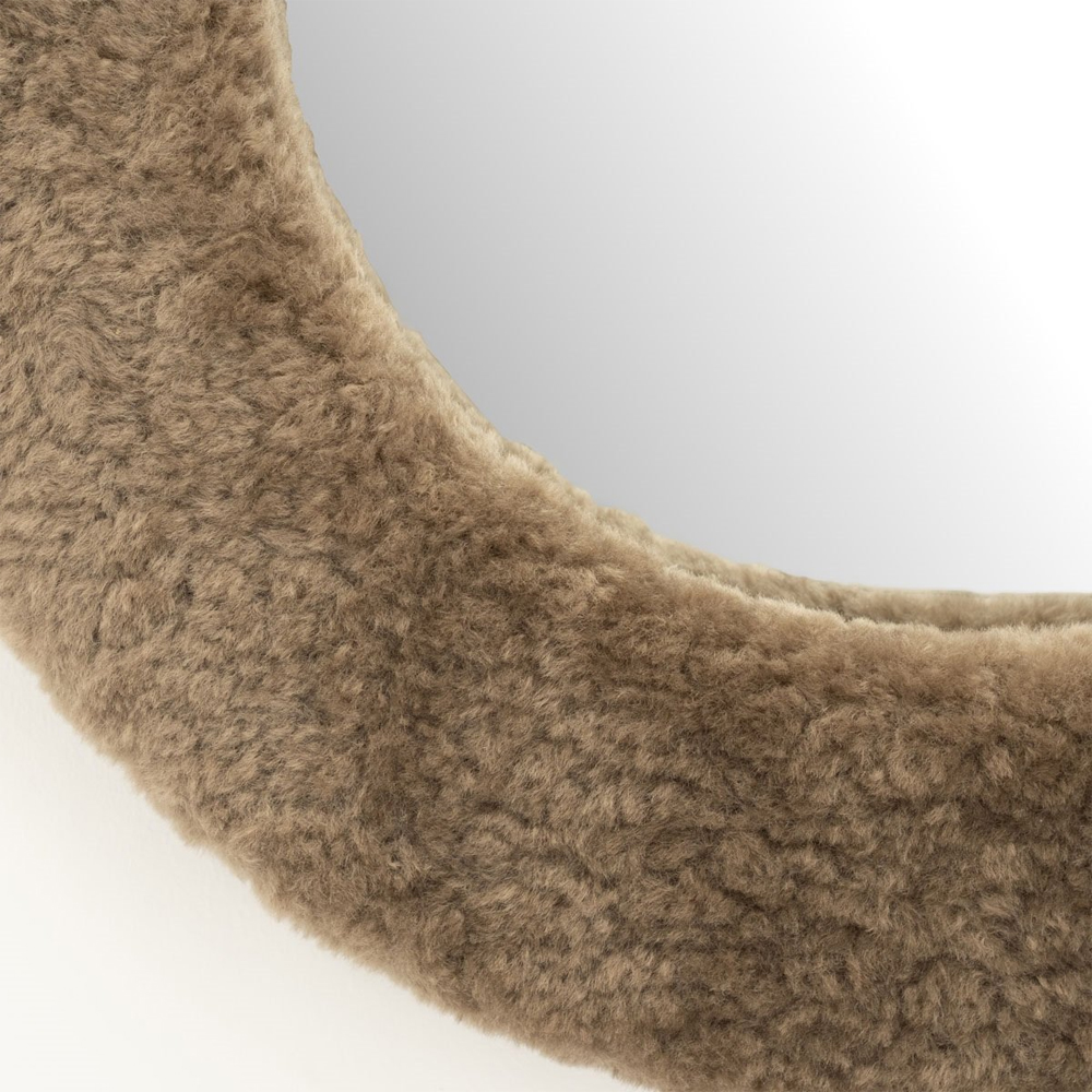 KISS SMALL MIRROR BROWN 49X66X5,5CM - Image 2