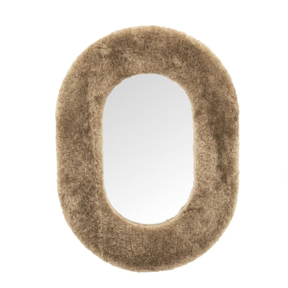 KISS SMALL MIRROR BROWN 49X66X5,5CM