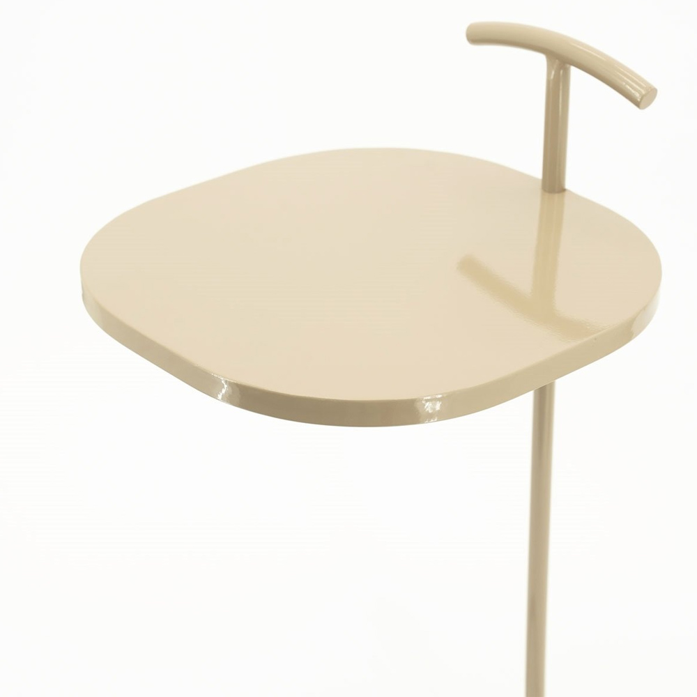 BUDDY SIDE TABLE TAUPE 32X32X65CM - Image 2