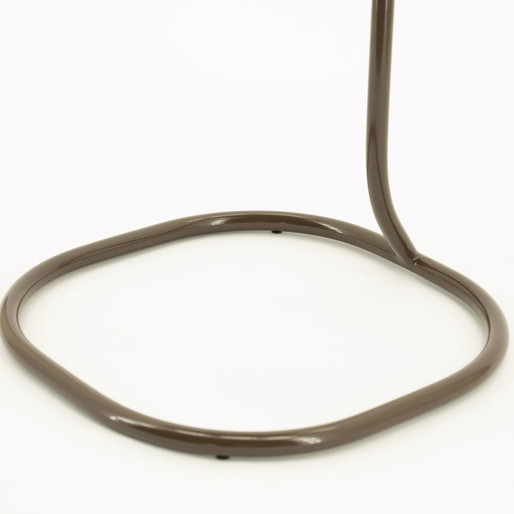 BUDDY SIDE TABLE BROWN 32X32X65CM - Image 3