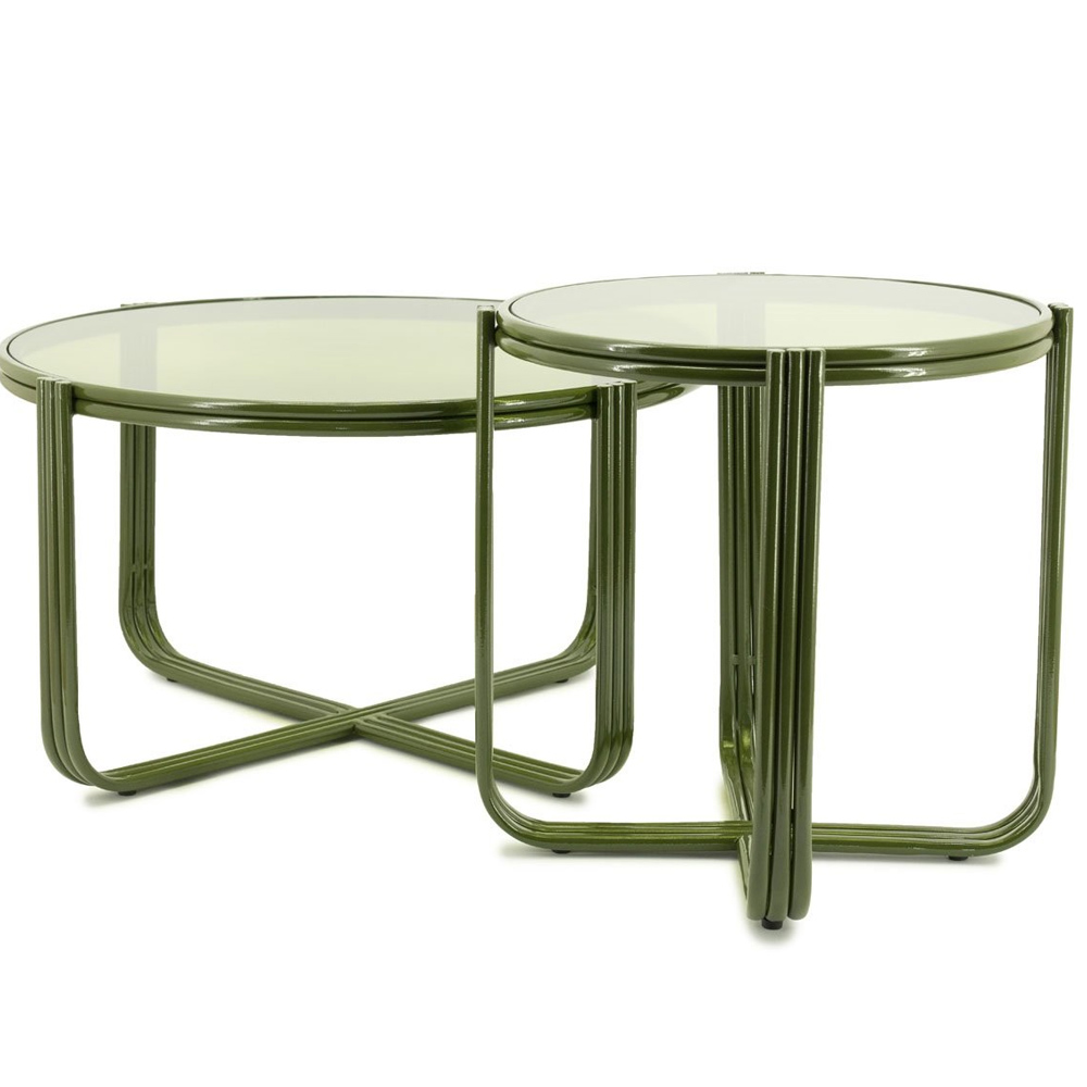 SIDE TABLE GROOVY GREEN 42,5X42,5X42,5CM - Image 5