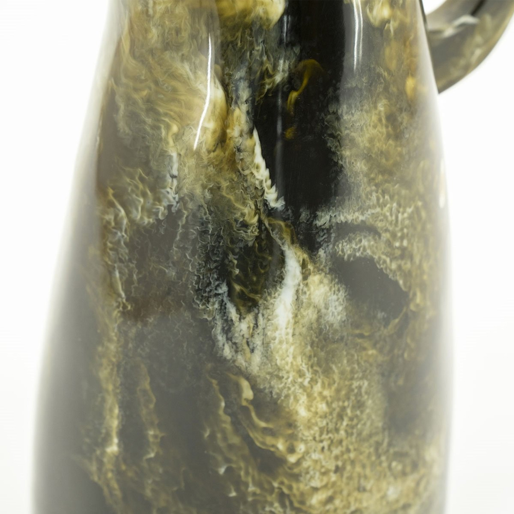 RESI GREEN VASE 20X13X29CM - Image 6