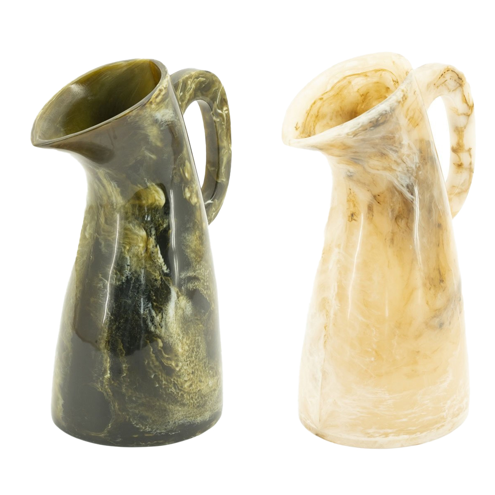 RESI GREEN VASE 20X13X29CM