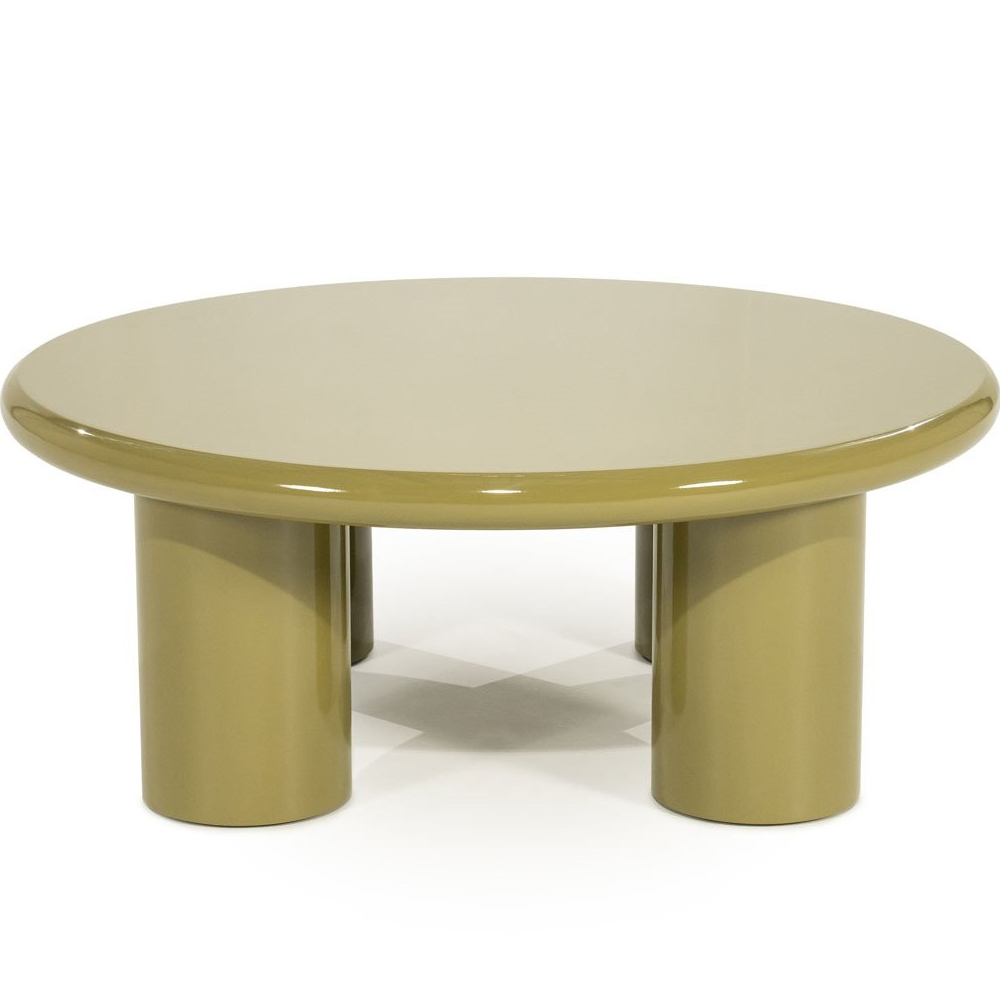 COFFEE TABLE BLOOP LARGE GREEN 80X80X30CM
