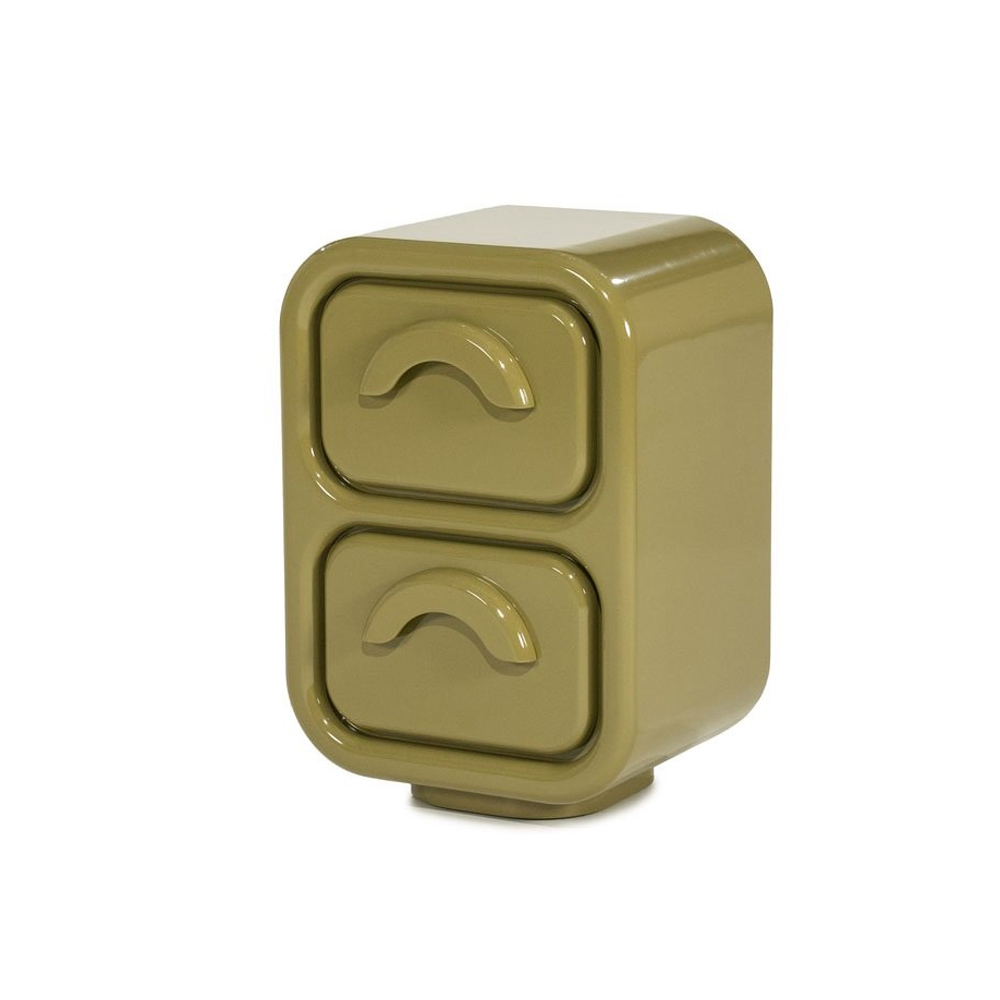 CABINET GUBBY SMALL GREEN 40,5X31,5X58CM - Image 2