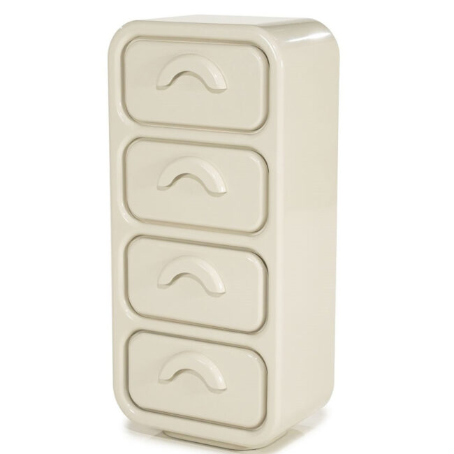 CABINET GUBBY LARGE BEIGE 50,5X32,5X108CM - Image 5