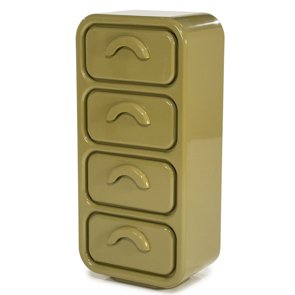 CABINET GUBBY LARGE GREEN 50,5X32,5X108CM - Image 5