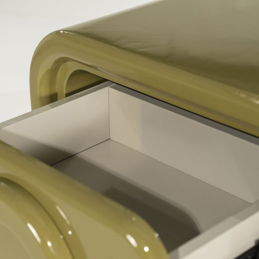 CABINET GUBBY LARGE GREEN 50,5X32,5X108CM - Image 2