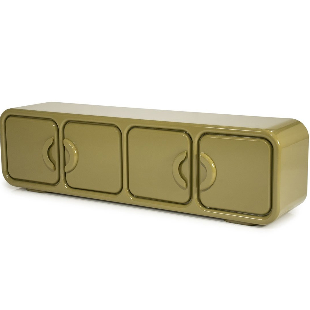 TV CABINET GUBBY GREEN 176X39X50CM - Image 2