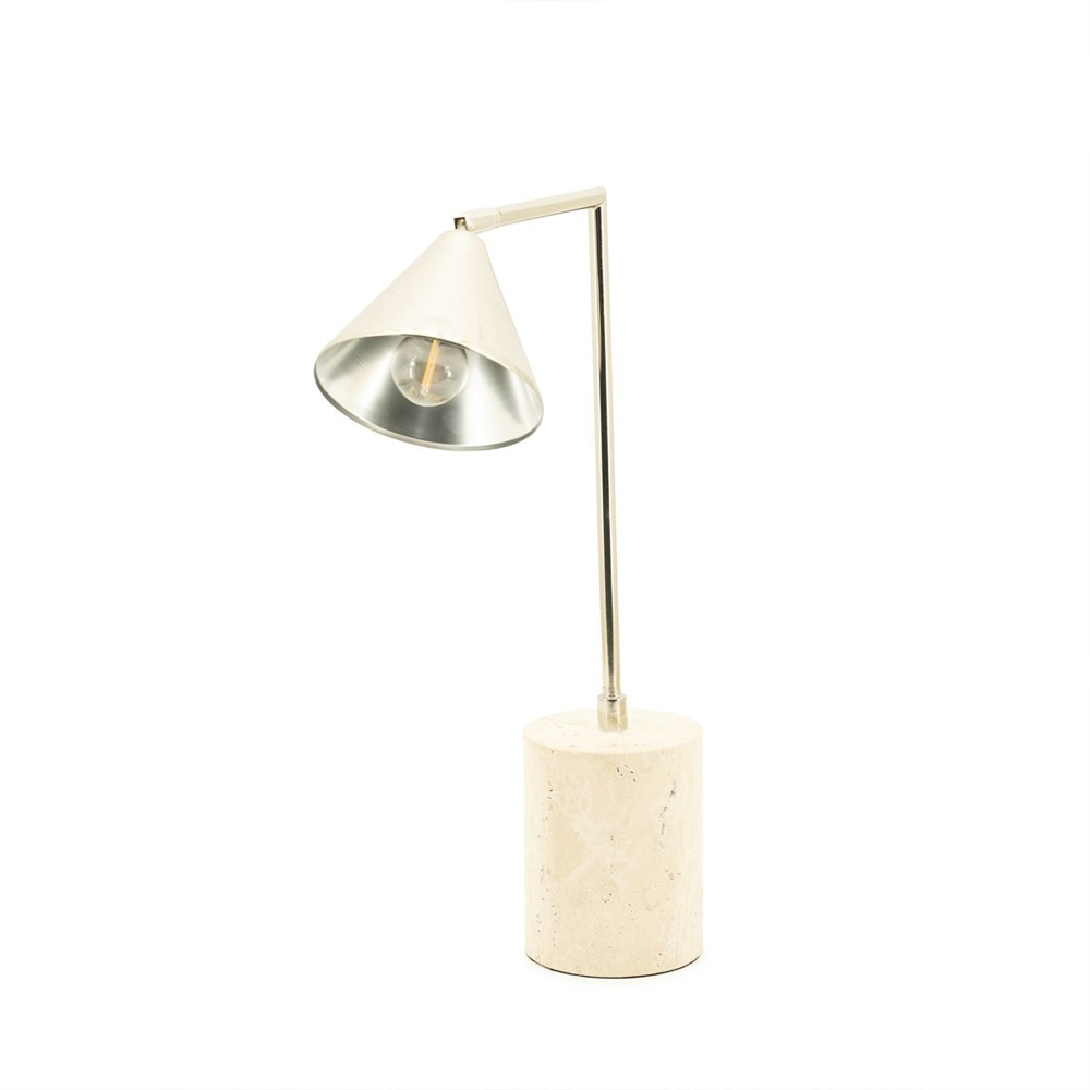 TABLE LAMP LUMINA SILVER 21X12X50CM