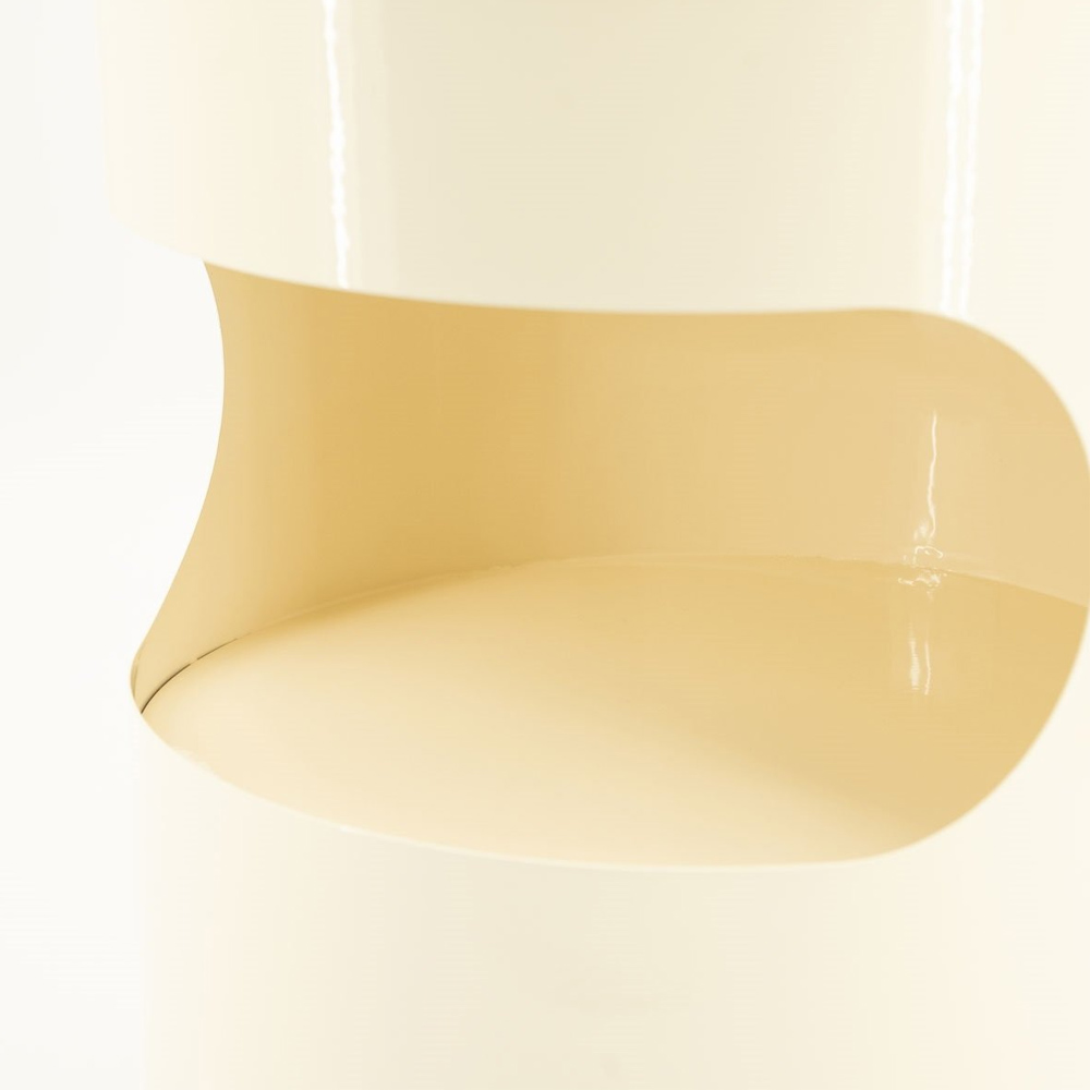 SIDE TABLE TONDO BEIGE 37X37X45CM - Image 2