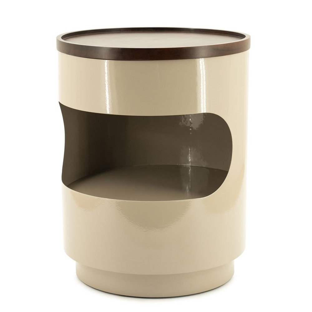 SIDE TABLE TONDO TAUPE 37X37X45CM - Image 4