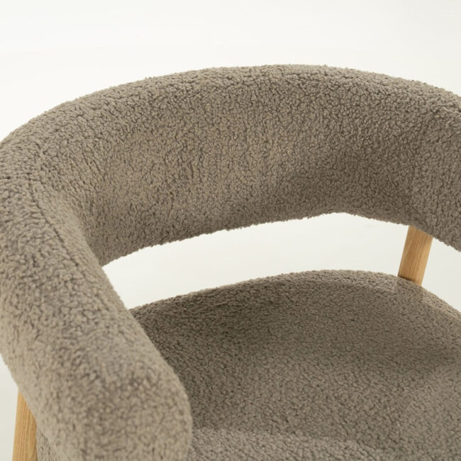 ARMCHAIR MYSA TAUPE 70X78X73CM - Image 6
