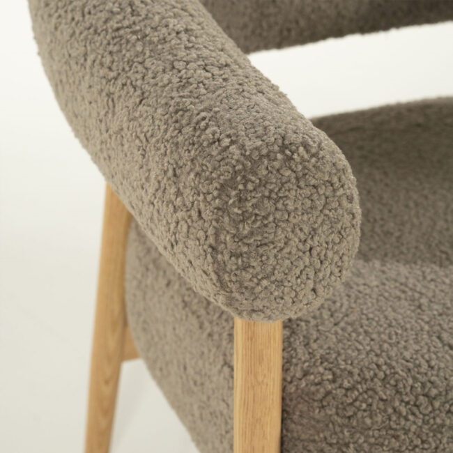 ARMCHAIR MYSA TAUPE 70X78X73CM - Image 5