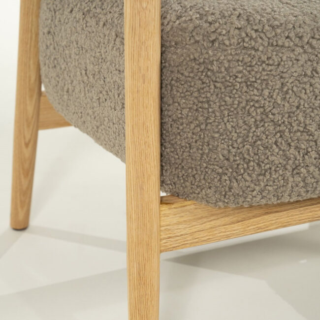 ARMCHAIR MYSA TAUPE 70X78X73CM - Image 4