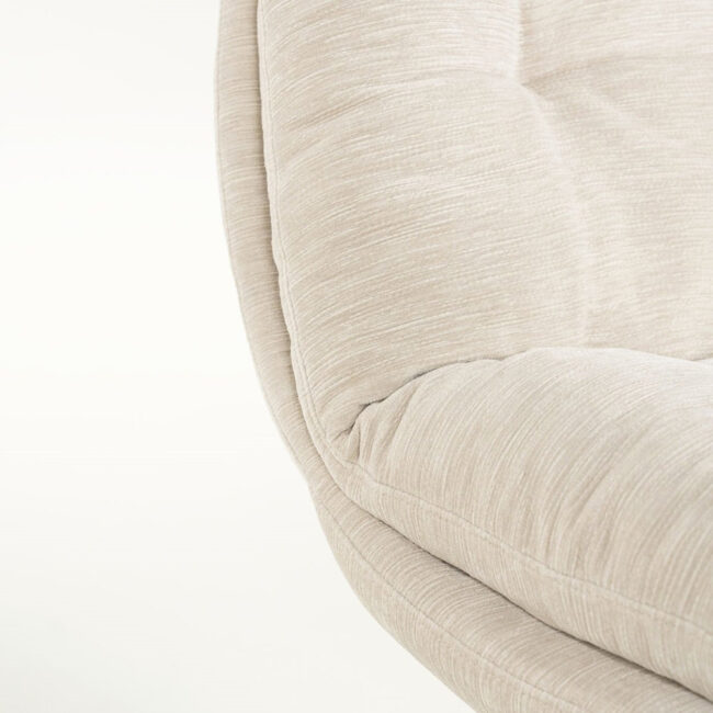 TROMBA LOUNGE CHAIR BEIGE 84X74X84CM - Image 6