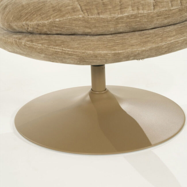 TROMBA TAUPE LOUNGE CHAIR 84X74X84CM - Image 3