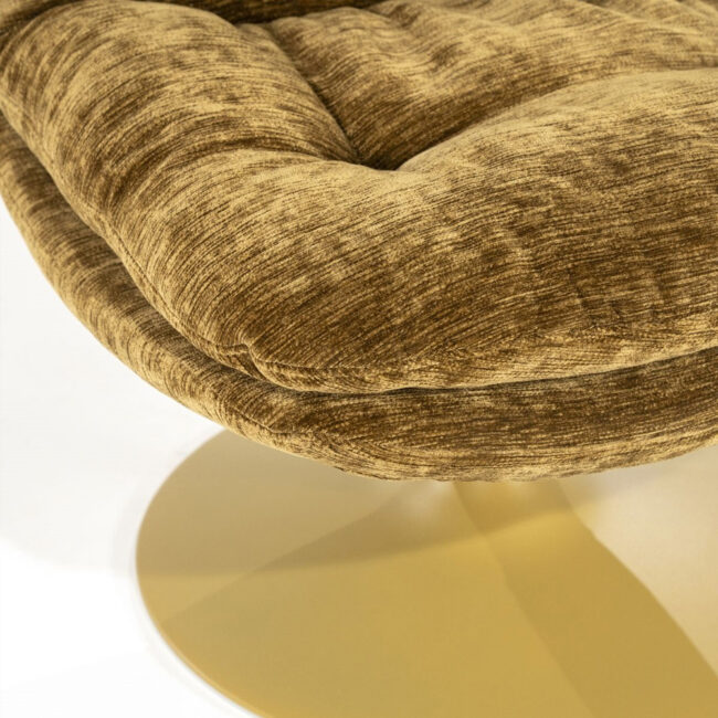 TROMBA MUSTARD  LOUNGE CHAIR 84X74X84CM - Image 4