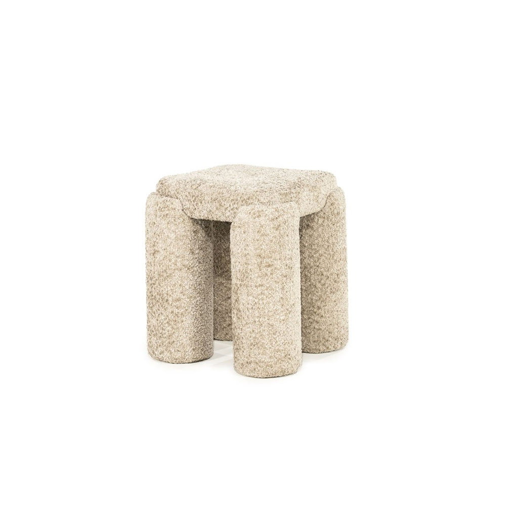 STOOL OMLA TAUPE 42,5X42,5X47CM - Image 2