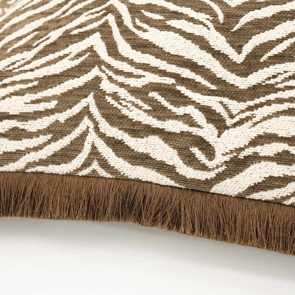PILLOW TIGRA BROWN 40X60X12CM - Image 2